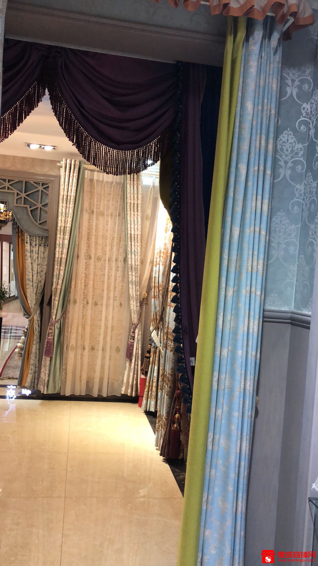 大兴枣园路窗帘店低价转让(已认证)